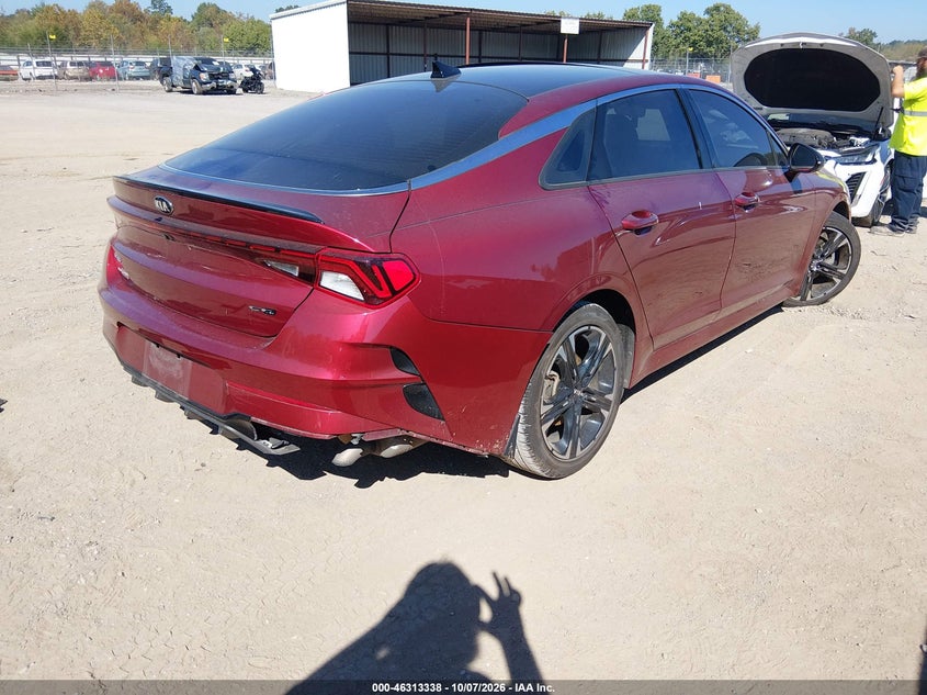 Vin: 5xxg64j26mg035957, lot: 46813561, kia k5 gt-line 20214