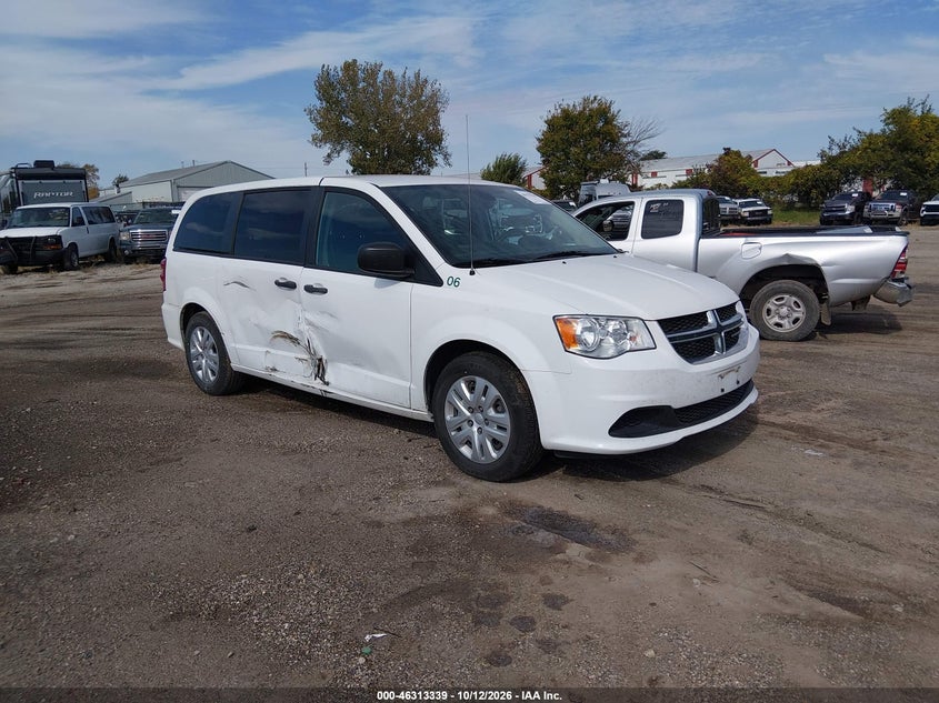 Vin: 2c4rdgbgxlr198000, lot: 46813562, dodge grand caravan se 20201