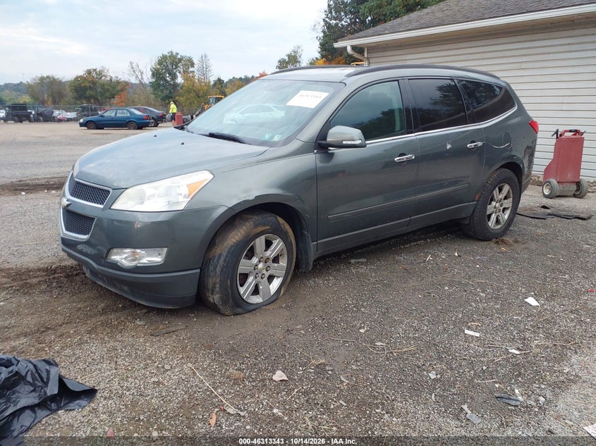 2011 Chevrolet Traverse 1Lt, Undercarriage, IAAI, VIN 1GNKVGED2BJ364911 — photo 2