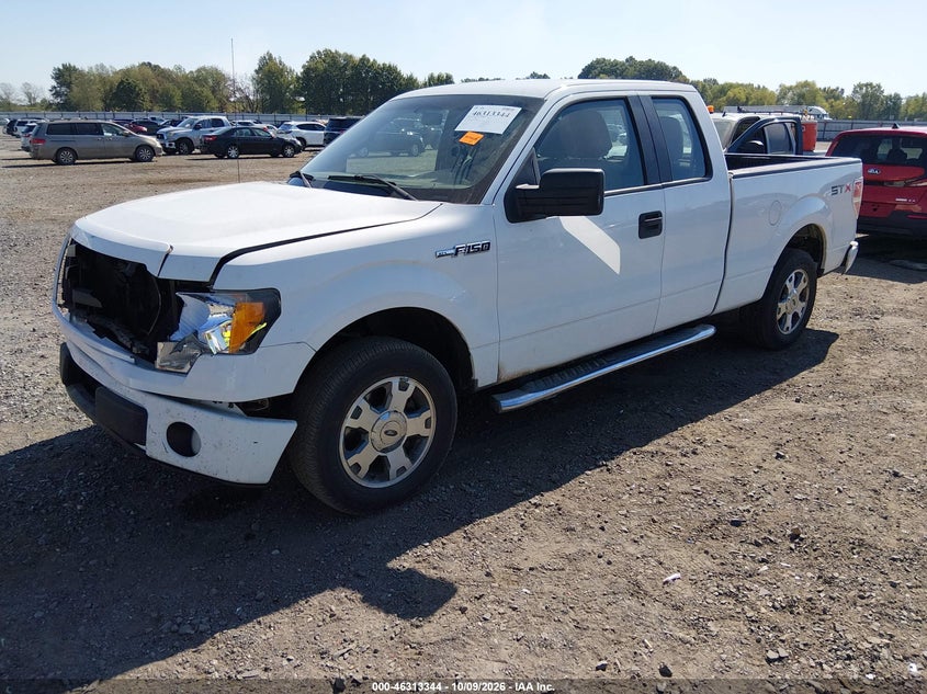 Vin: 1ftex1cw0ake68694, lot: 46813567, ford f-150 stx/xl 20102