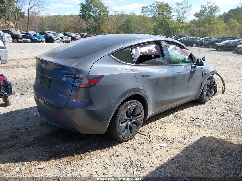 Vin: 7saygdee0pa040911, lot: 46813591, tesla model y awd/long range dual motor all-wheel drive 20234