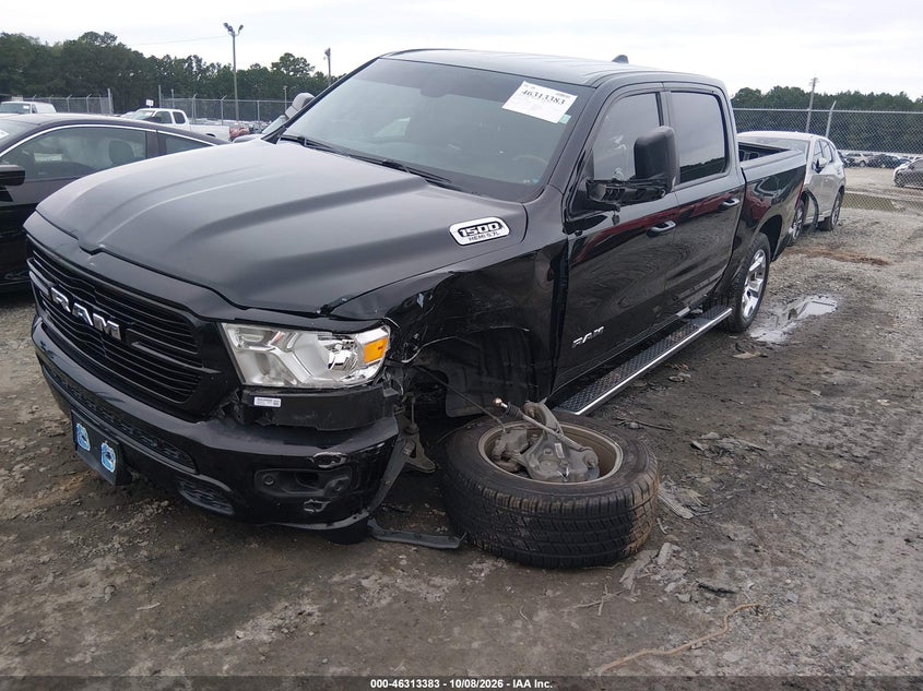 Vin: 1c6rreft4kn822079, lot: 46813606, ram 1500 big horn/lone star  4x2 5'7 box 20192