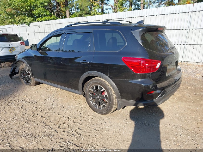 Vin: 5n1dr2mm3kc613100, lot: 46813643, nissan pathfinder sv 20193