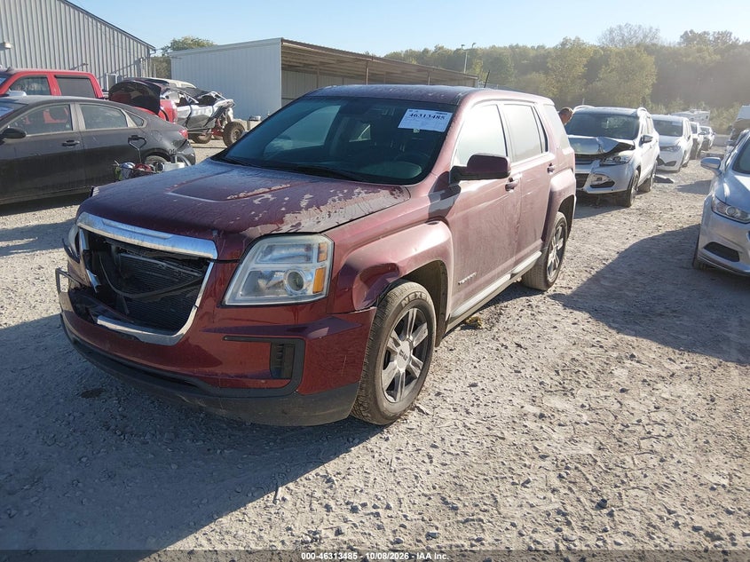 Vin: 2gkalmek5g6215988, lot: 46813708, gmc terrain sle-1 20162