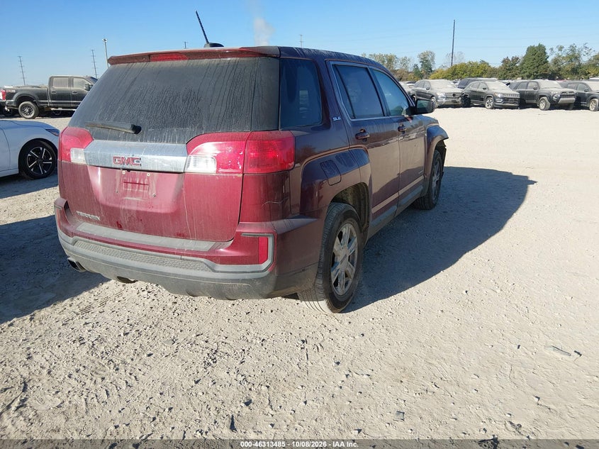 Vin: 2gkalmek5g6215988, lot: 46813708, gmc terrain sle-1 20164