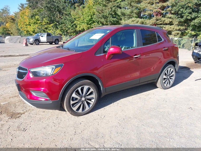 Vin: kl4cjesb4mb325972, lot: 46813711, buick encore awd preferred 20212