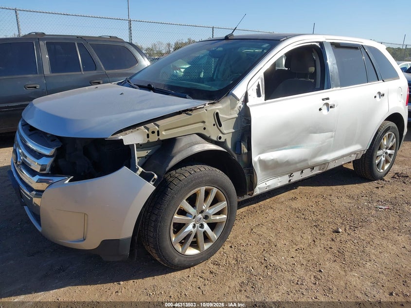 Vin: 2fmdk3jc7bbb21062, lot: 46813726, ford edge sel 20112
