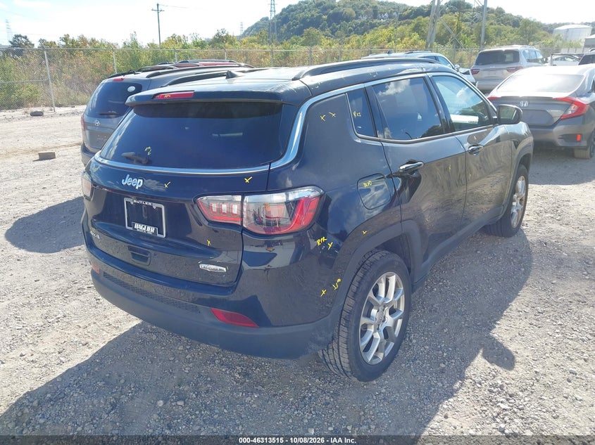 Vin: 3c4njdfbxnt214166, lot: 46813738, jeep compass latitude lux 4x4 20224
