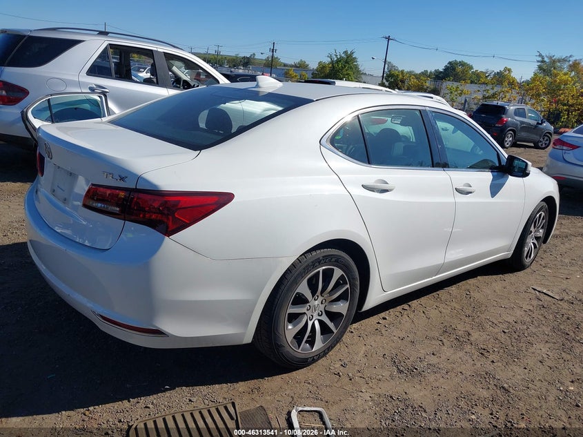 Vin: 19uub1f39ga003732, lot: 46813764, acura tlx 20164