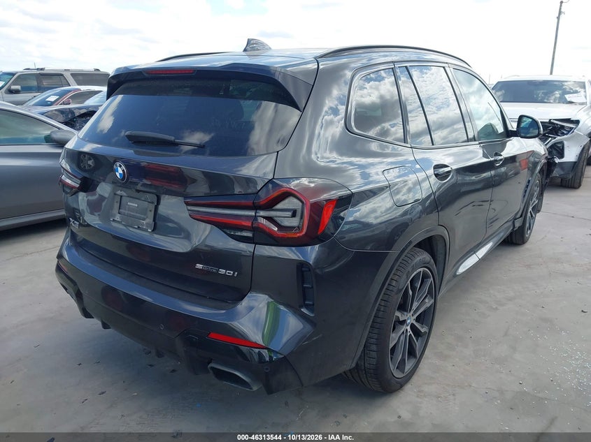 Vin: 5ux43dp03n9j87998, lot: 46813767, bmw x3 sdrive30i 20224