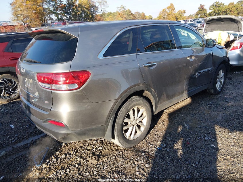 Vin: 5xypg4a34gg059907, lot: 46813792, kia sorento 2.4l l 20164