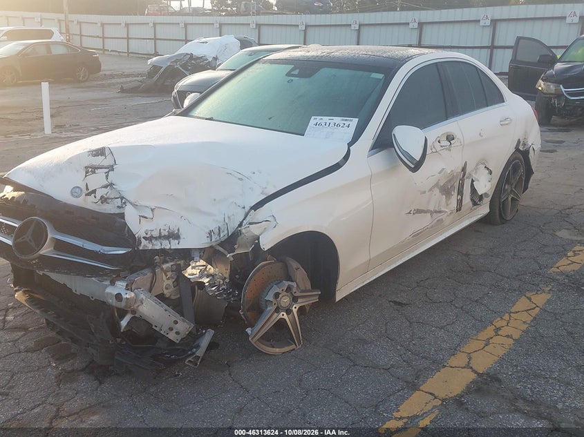 Vin: 55swf4jb1gu149883, lot: 46813847, mercedes-benz c 300 sport 20162