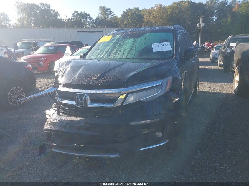 Vin: 5fnyf6h05nb093518, lot: 46813876, honda pilot awd elite 20222