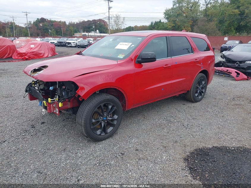 Vin: 1c4rdjdg8mc751036, lot: 46813885, dodge durango gt awd 20212
