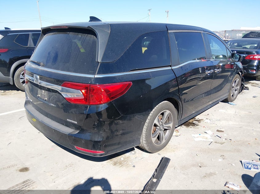 Vin: 5fnrl6h88kb027012, lot: 46813892, honda odyssey touring 20194