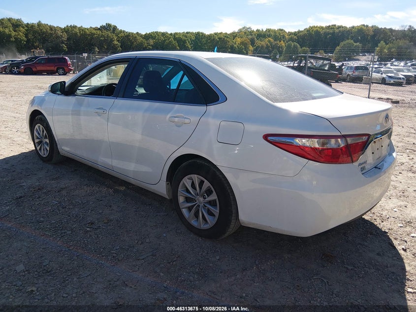 Vin: 4t4bf1fk0gr576973, lot: 46813898, toyota camry le 20163