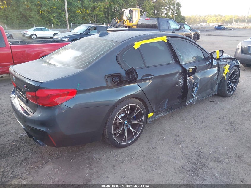 Vin: wbsjf0c55kb447420, lot: 46813910, bmw m5 competition 20194
