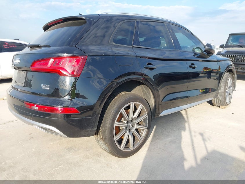 Vin: wa1anafy0j2045920, lot: 46813911, audi q5 2.0t premium/2.0t tech premium 20184