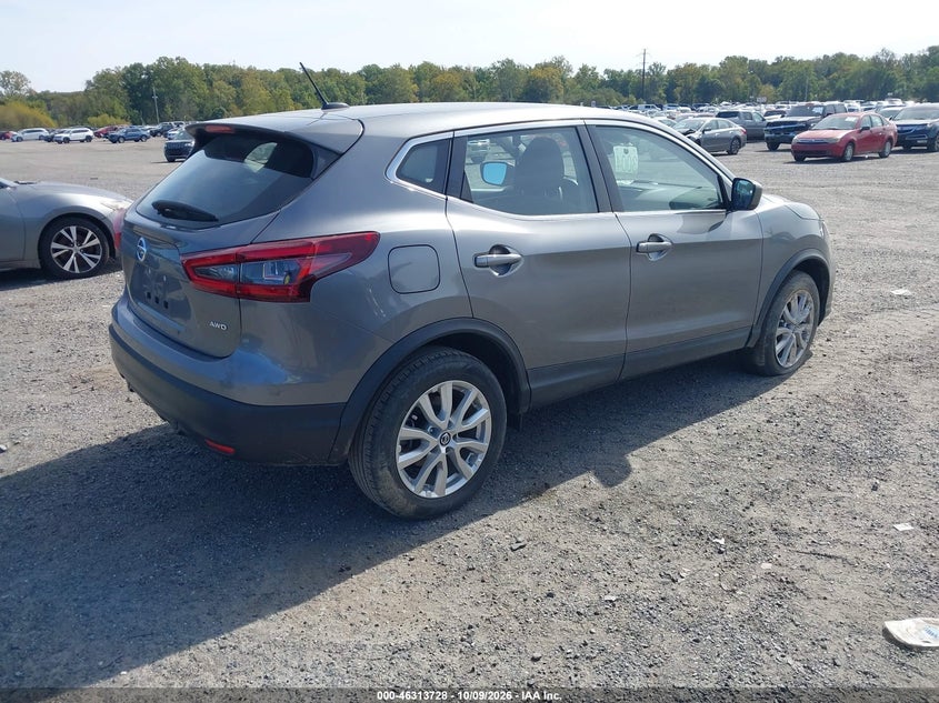Vin: jn1bj1aw7mw662131, lot: 46813951, nissan rogue sport s awd xtronic cvt 20214