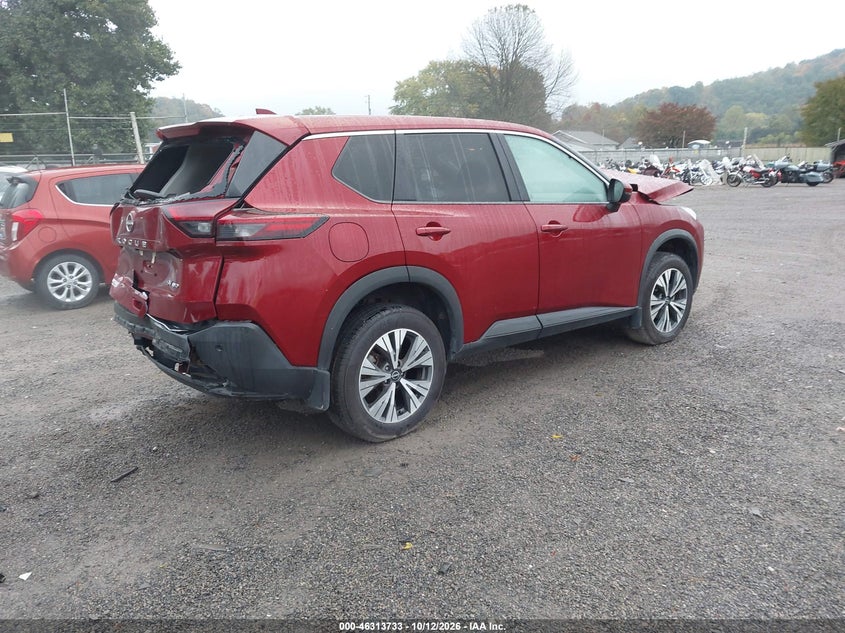 Vin: 5n1bt3bb2pc671531, lot: 46813956, nissan rogue sv intelligent awd 20234