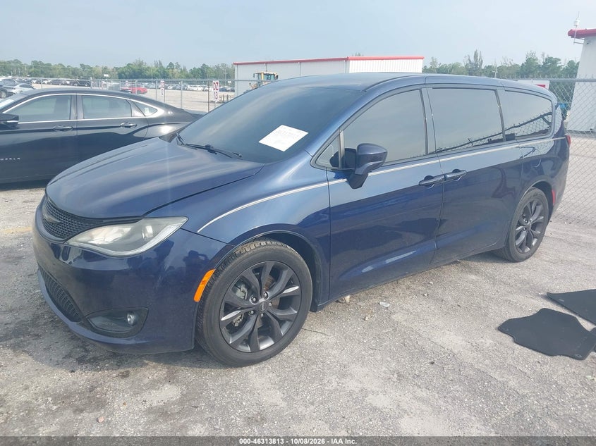 Vin: 2c4rc1fg3kr531758, lot: 46814036, chrysler pacifica touring plus 20192