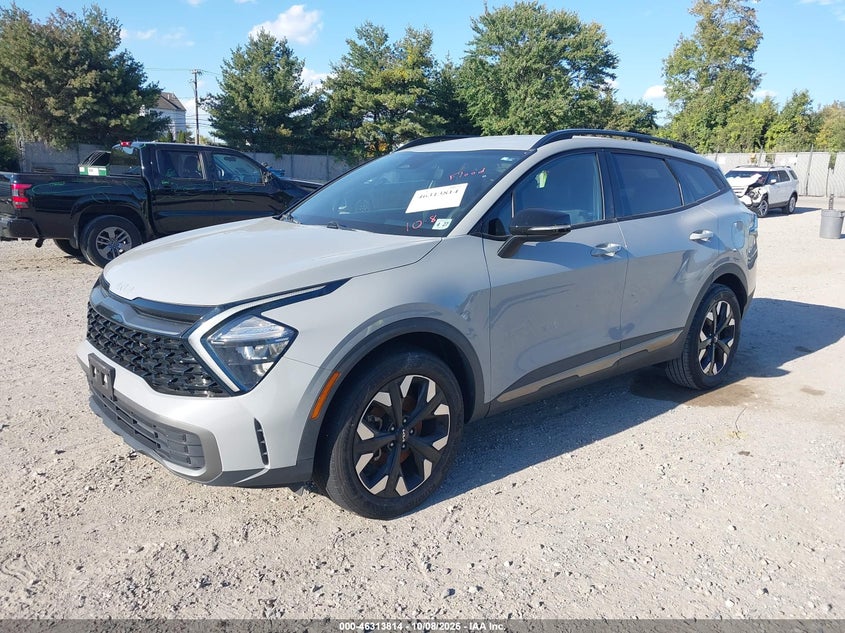 Vin: 5xyk6caf0pg010270, lot: 46814037, kia sportage x-line 20232