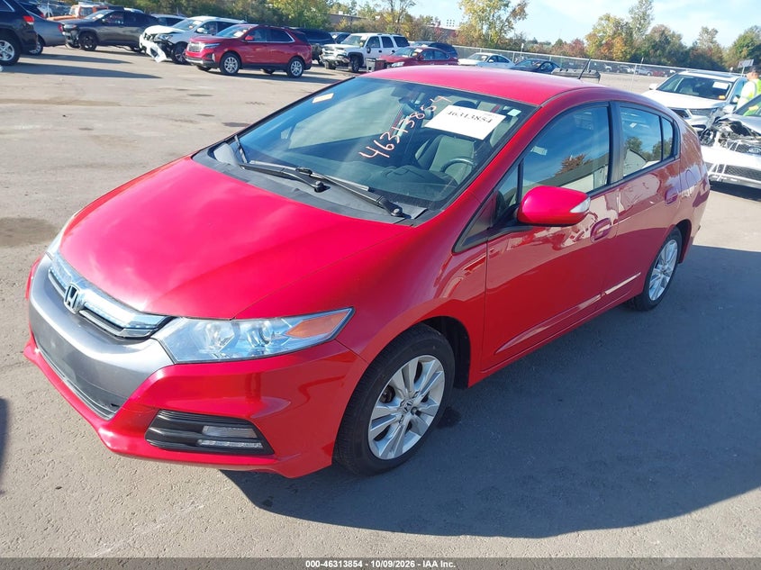 Vin: jhmze2h74cs002220, lot: 46814077, honda insight ex 20122