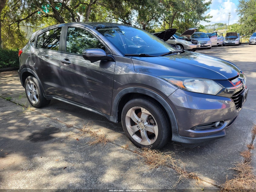Vin: 3czru6h56hm728164, lot: 46814088, honda hr-v ex 20171