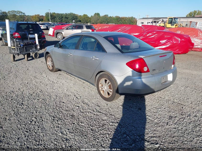 PONTIAC G6 2006 VIN 1G2ZG558564213014