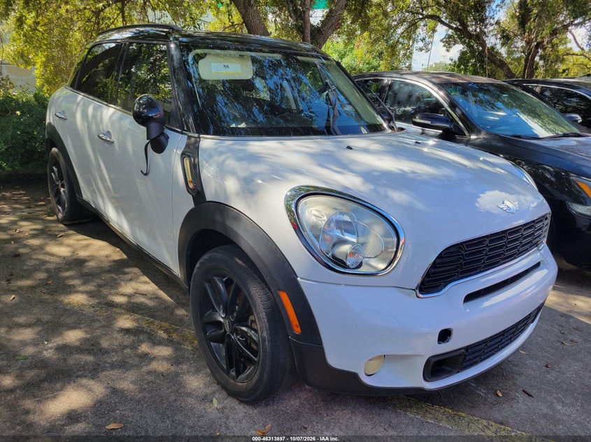 Vin: wmwzc3c52cwl82361, lot: 46814120, mini cooper s countryman 20121