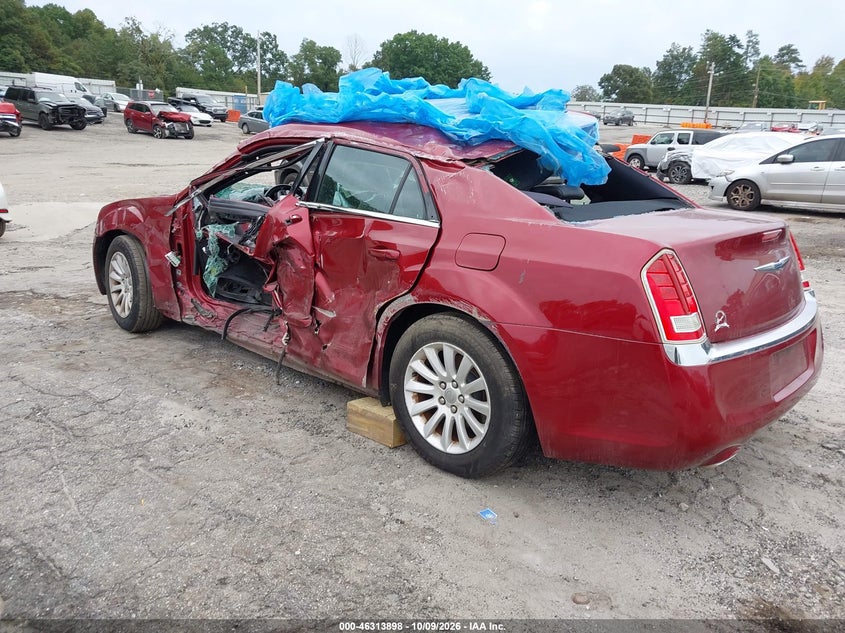 Vin: 2c3ccaag9eh161721, lot: 46814121, chrysler 300 20143