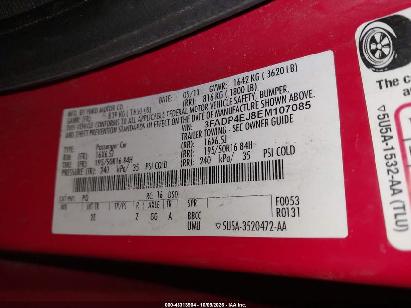 2014 FORD FIESTA SE · Photo 9