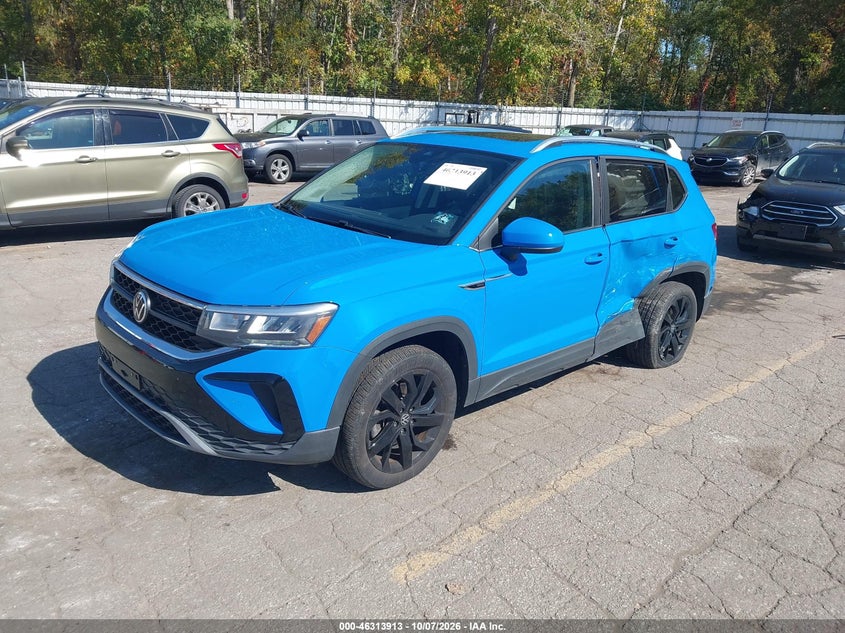 Vin: 3vvpx7b21nm012519, lot: 46814137, volkswagen taos 1.5t se 20222