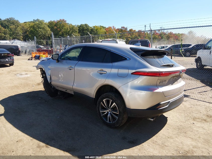 Vin: jteaaaah0mj026282, lot: 46814156, toyota venza le 20213