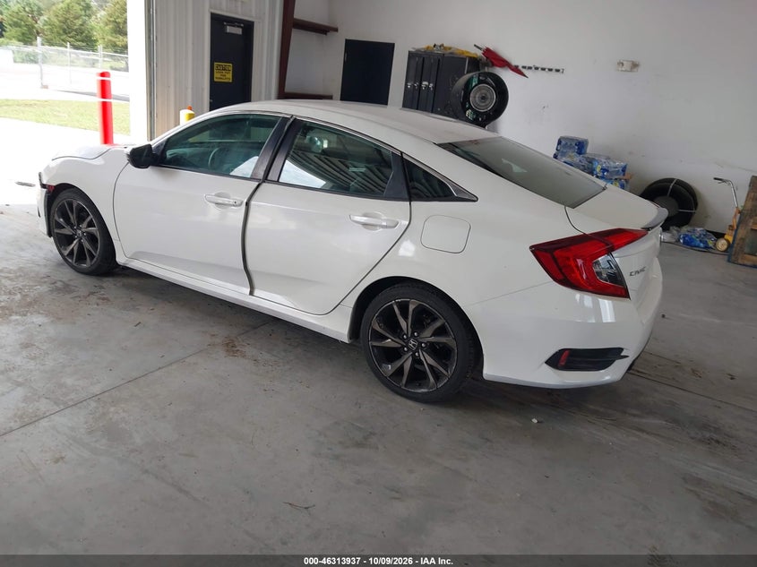 Vin: 2hgfc2f8xkh510267, lot: 46814160, honda civic sport 20193