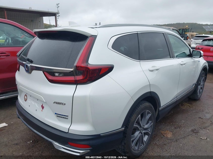 Vin: 7fart6h90me038490, lot: 46814163, honda cr-v hybrid touring 20214