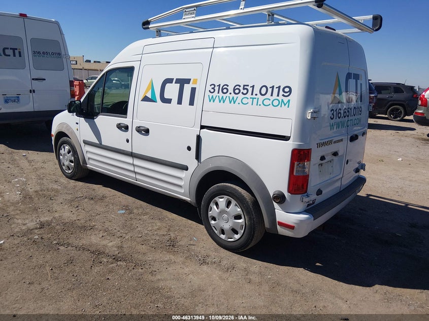 Vin: nm0ls7bn3ct124255, lot: 46814172, ford transit connect xlt 20123
