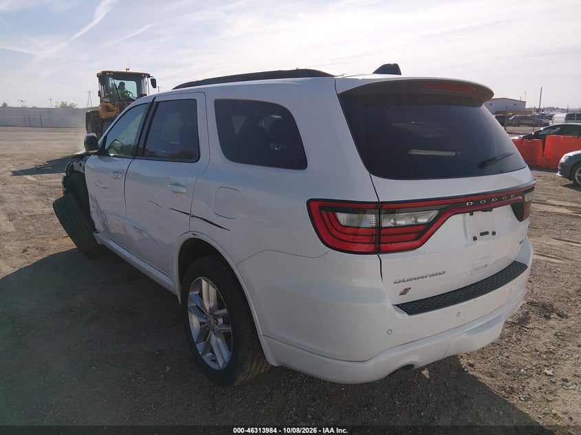 Vin: 1c4rdjdg9tc205991, lot: 46814207, dodge durango gt plus awd 20263