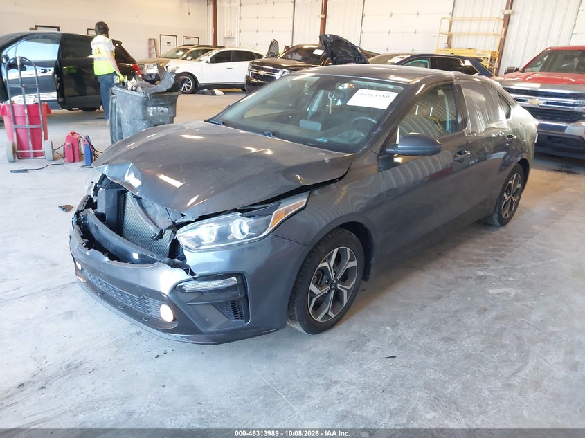 Vin: 3kpf24ad2me262631, lot: 46814212, kia forte lxs 20212