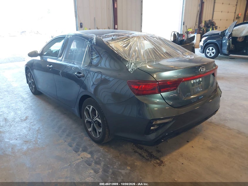 Vin: 3kpf24ad2me262631, lot: 46814212, kia forte lxs 20213