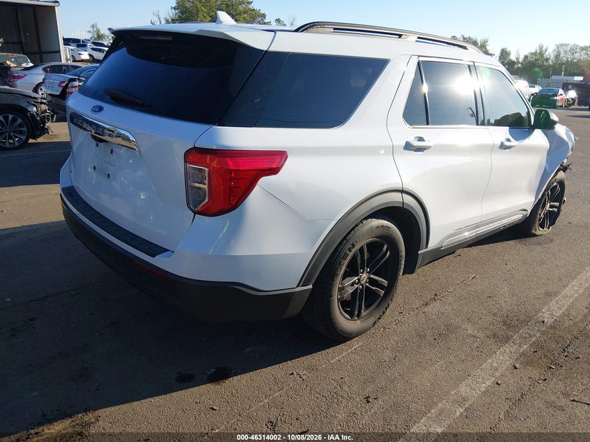 Vin: 1fmsk7dh0lgd13102, lot: 46814225, ford explorer xlt 20204