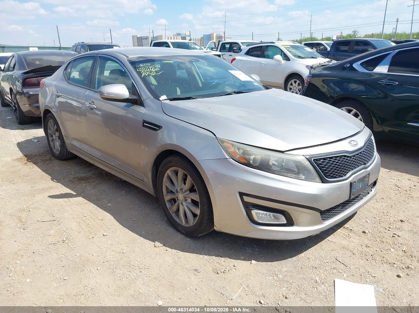 Vin: 5xxgn4a77eg344160, lot: 46814257, kia optima ex 2014 img_1