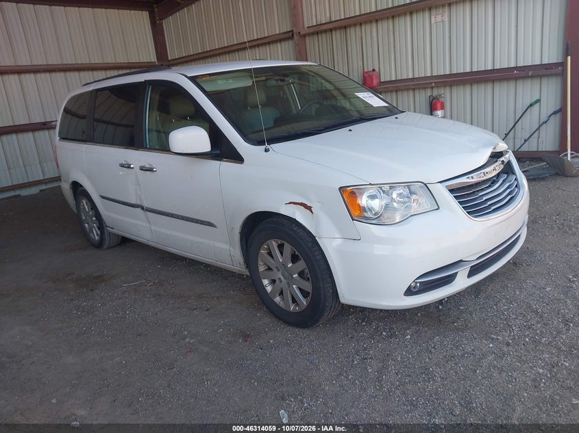 Vin: 2c4rc1bg2gr303148, lot: 46814282, chrysler town & country touring 20161