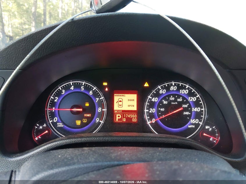 INFINITI G37X 2009 VIN JNKCV64F39M654527