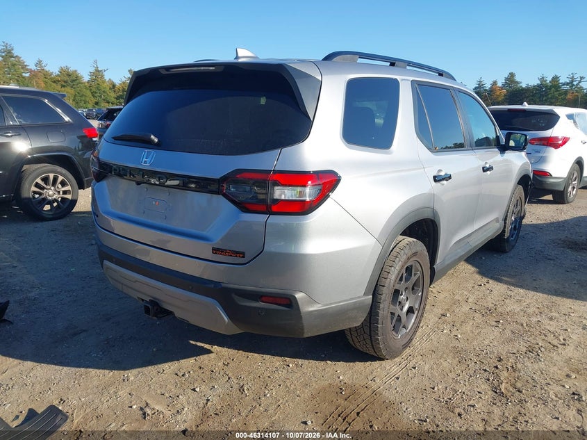 Vin: 5fnyg1h62sb008537, lot: 46814330, honda pilot trailsport 20254