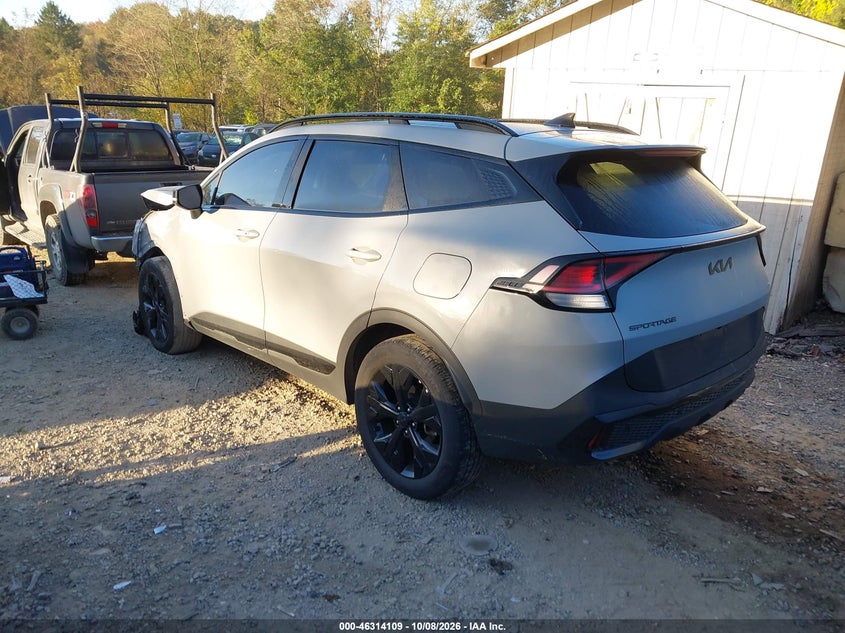 Vin: 5xyk6cdf8sg251479, lot: 46814332, kia sportage x-line 20253