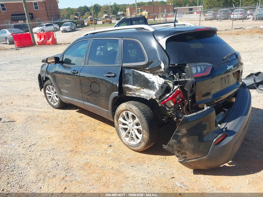 Vin: 1c4pjlcb6md140904, lot: 46814340, jeep cherokee latitude fwd 20213