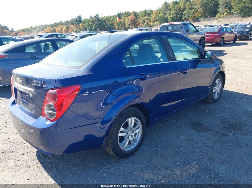 CHEVROLET SONIC 2012 VIN 1G1JC5SH3C4217849