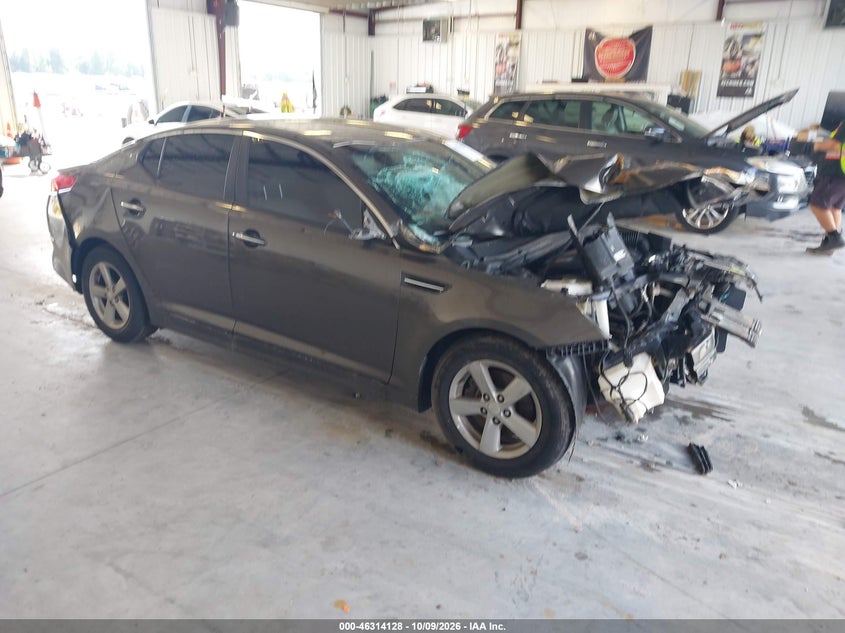 Vin: 5xxgm4a77eg287882, lot: 46814351, kia optima lx 20141