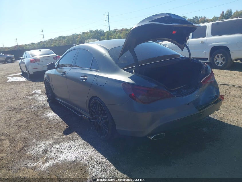 Vin: wddsj4gb1en116425, lot: 46814352, mercedes-benz cla 250 4matic 20143